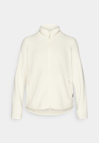 ZIP JACKET - Fleece jacket - vintage white