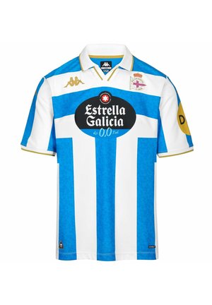 Equipación de clubes - blue-white-gold-sponsor