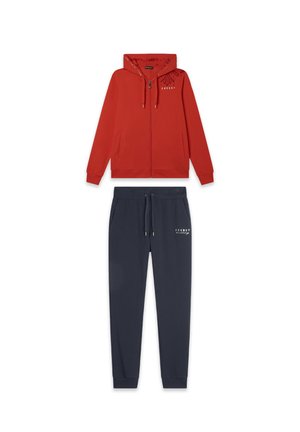 Freddy CON CAPPUCCIO E DETTAGLI SET - Tuta - poppy red  total eclipse