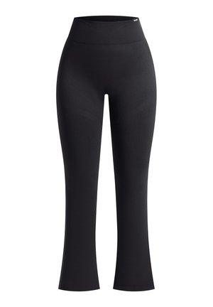 Smilodox, FLARED SCRUNCH LEGGINGS AYLIN - Pantalon classique - schwarz
