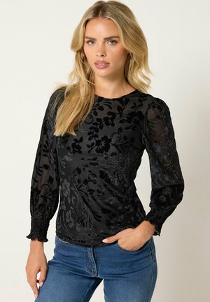 M&Co, PETITE TOPS - Blouse - black