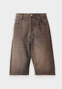 JJIRON JJORIGINAL - Kratke hlače od trapera - black denim
