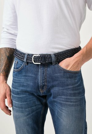 JP1880, Cintura intrecciata - navy blue
