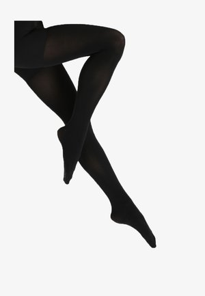 HIGH WAISTED - Hlačne nogavice - black