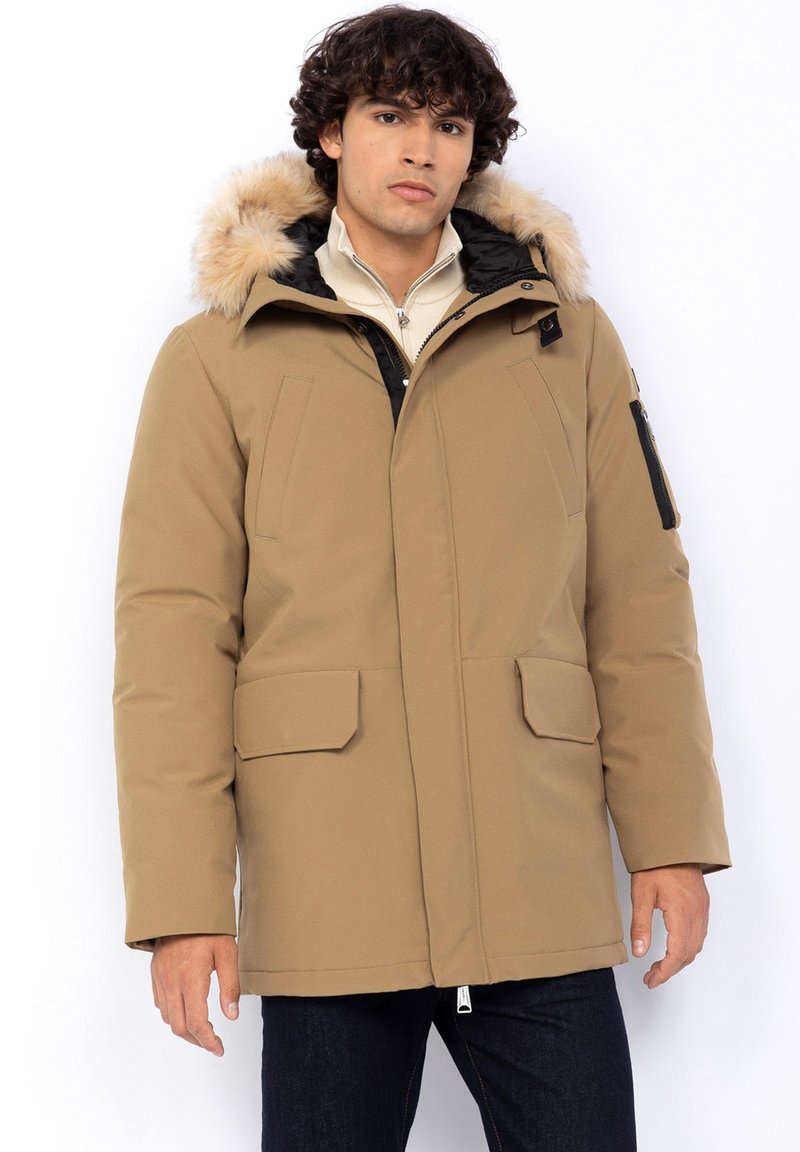 Schott NELSON - Cappotto invernale - beige foncé