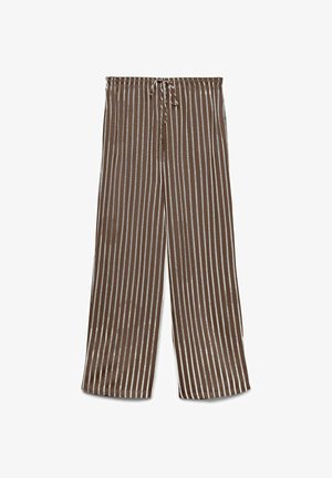 Vero Moda, VMROSIE MW WIDE PANT NOOS - Pantalon classique - cocoa brown