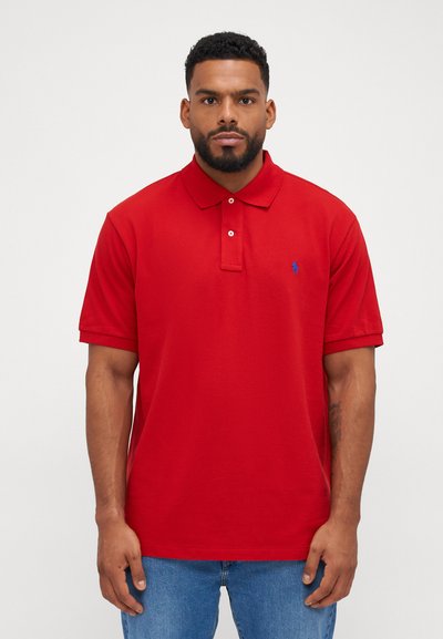 Polo Ralph Lauren Big & Tall THE ICONIC MESH POLO SHIRT - Bluză polo - martin red