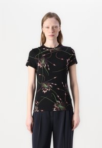 Ted Baker - LEXIII - Potiskana majica - black Miniaturna slika 1