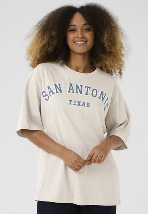 PANIRA OZ  - Print T-shirt - blue heaven college