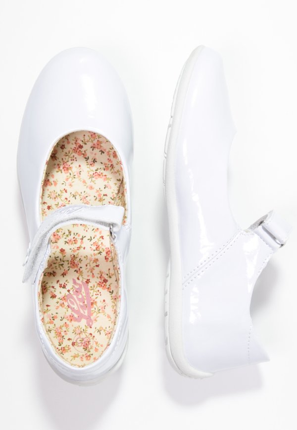 ANNA – Riemchenballerina – weiß