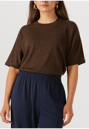 T-shirt print - slate black