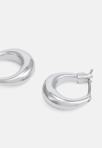 Weekday MIJA MINI HOOP EARRINGS - Brincos - silver-coloured