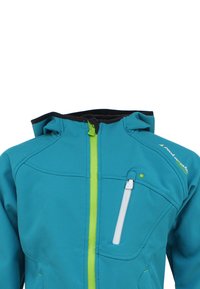 Peak Mountain Veste softshell - turquoise