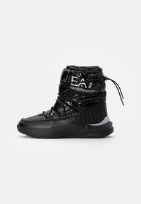 EA7 Emporio Armani LACES UNISEX - Botins de atacadores - black