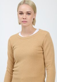 INFLUENCER CREW-NECK - Maglione - camel