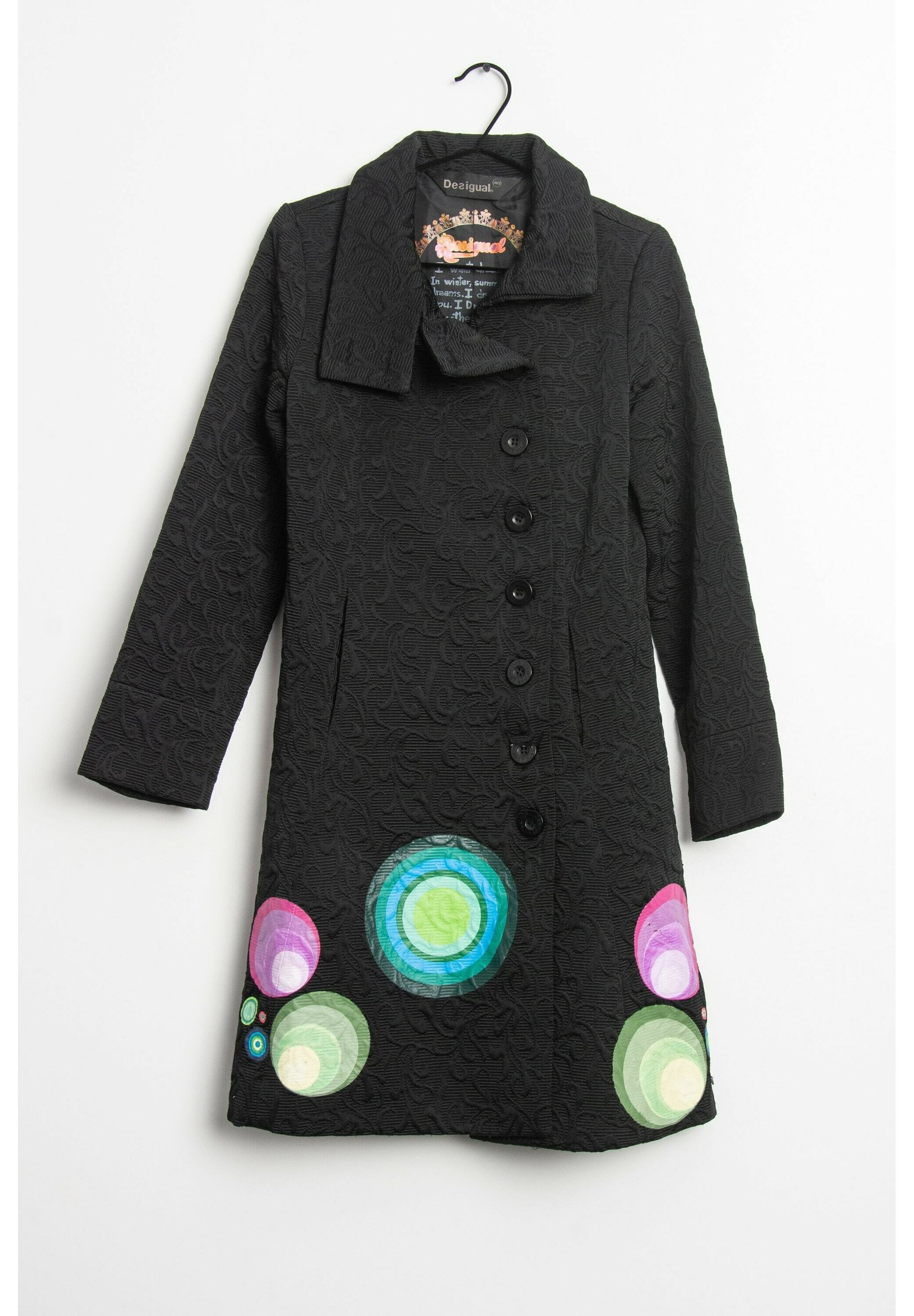 Desigual Abrigo clásico - multi colored/multicolor (Segunda mano) - Zalando.es