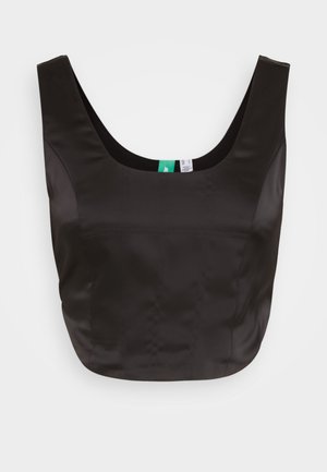 SOMETHINGNEW SNROSALIND CORSAGE - Blúz - black