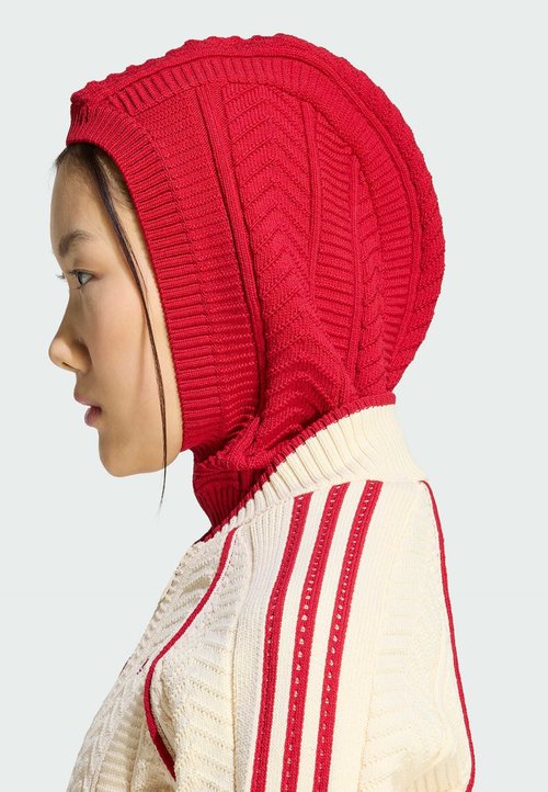adidas ORIGINALS SST TRACK TOP - Bomber Jacket - warm vanilla team victory red — photo 3