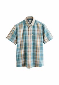 REGULAR FIT - Skjorter - petrol blue neutral madras check