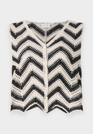 VILA, VISERILDA V NECK - Veste sans manches - birch/black