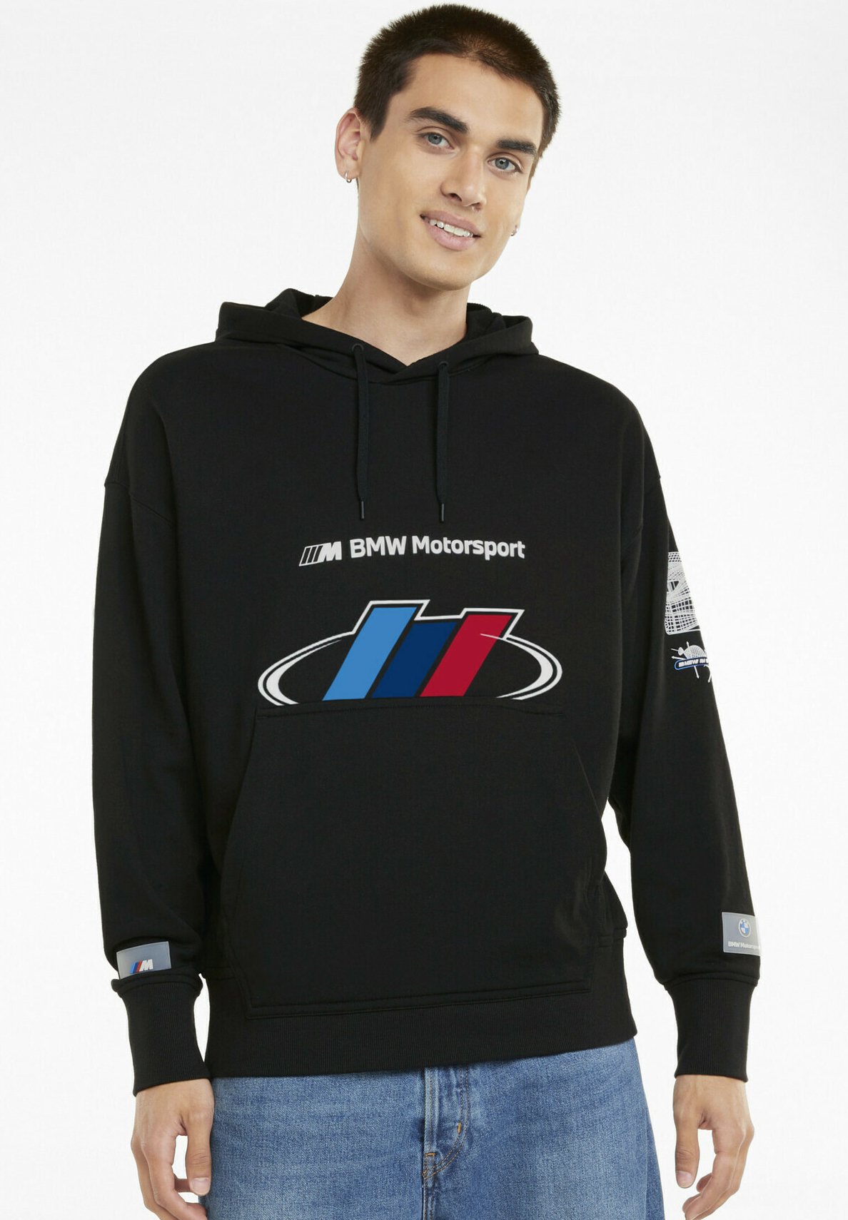 Puma BMW M MOTORSPORT STREET - Hoodie - puma black/zwart - Zalando.nl