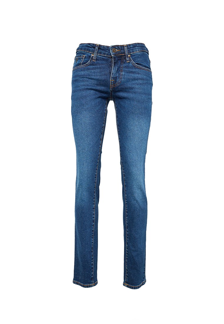 Guess Straight leg jeans donkerblauw Guess Straight leg jeans donkerblauw