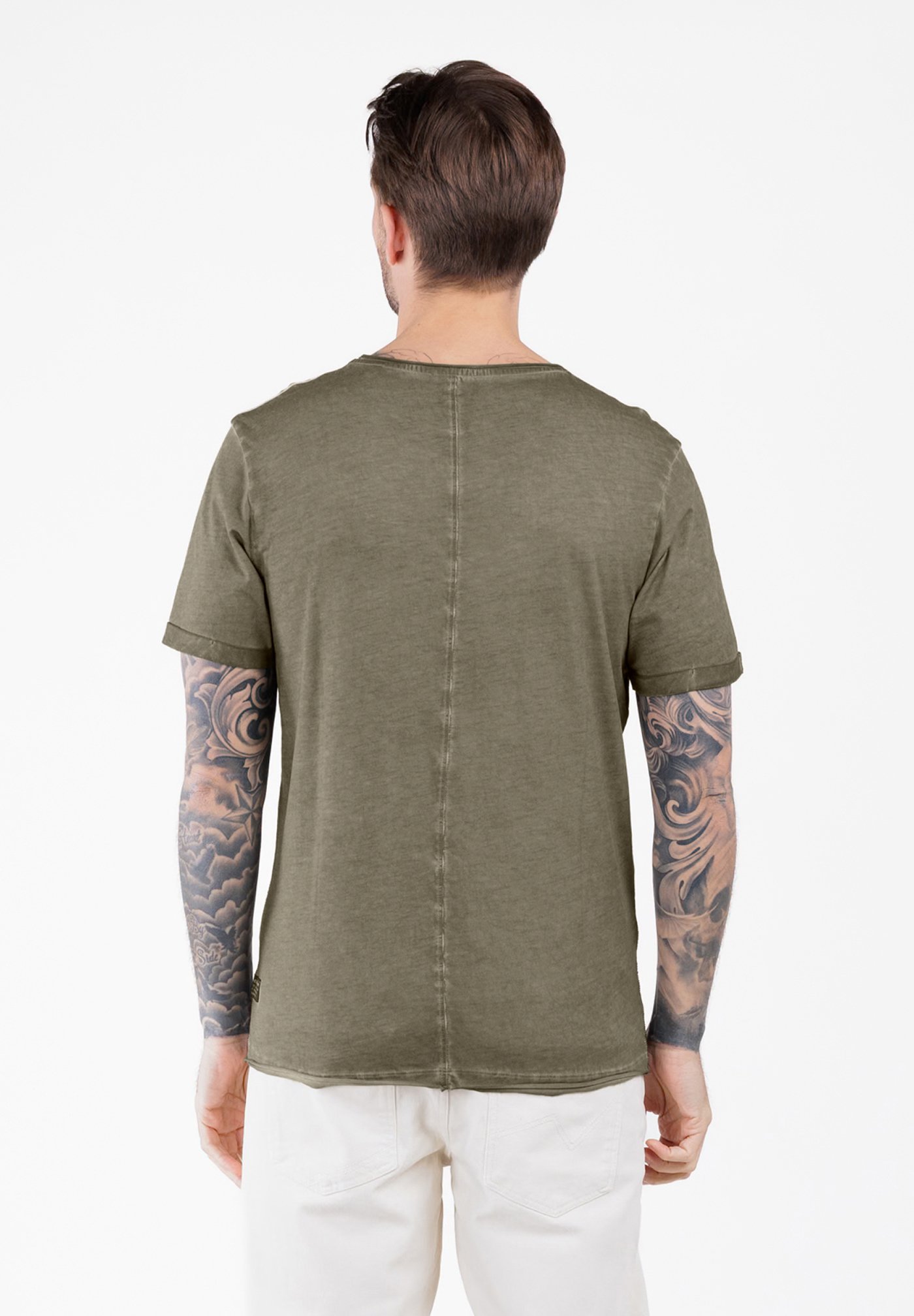 KEY LARGO T-Shirt Uomo Mt Mind Round - Colori Pastello, Misto Cotone, Vestibilità Regolare