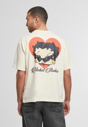 BETTY BOOP SWEETHEART - Print T-shirt - buttercream
