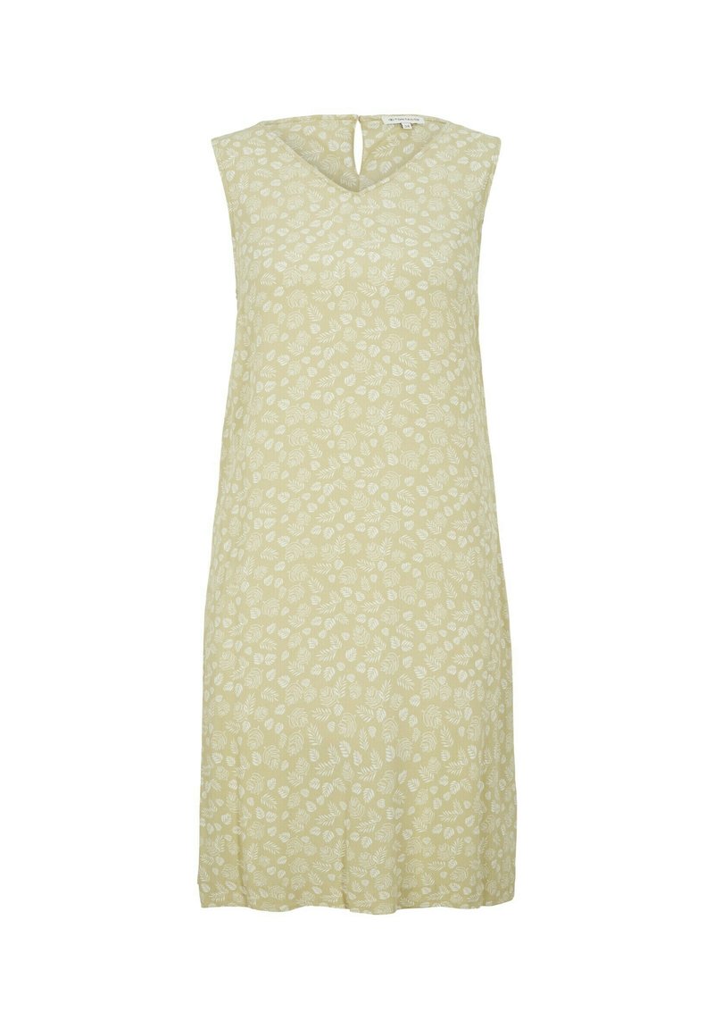 Tom Tailor Jurk olijfgroen gemêleerd Tom Tailor Jurk olijfgroen gemêleerd