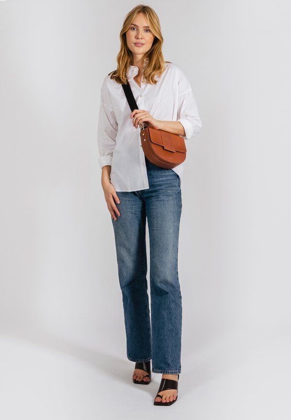 STILLAPRIL NOVUS GOLD CROSSBODY - Umhängetasche - latte