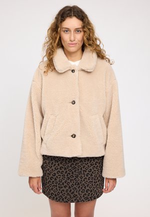 Fleece jacket - natural