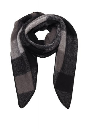 ELEGANTER KARIERTER WARMER  - Scarf - anthrazit