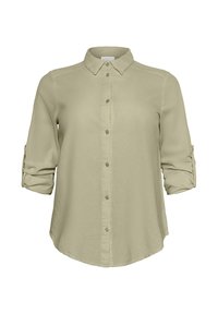 Kaffe Curve Hemdbluse - seagrass