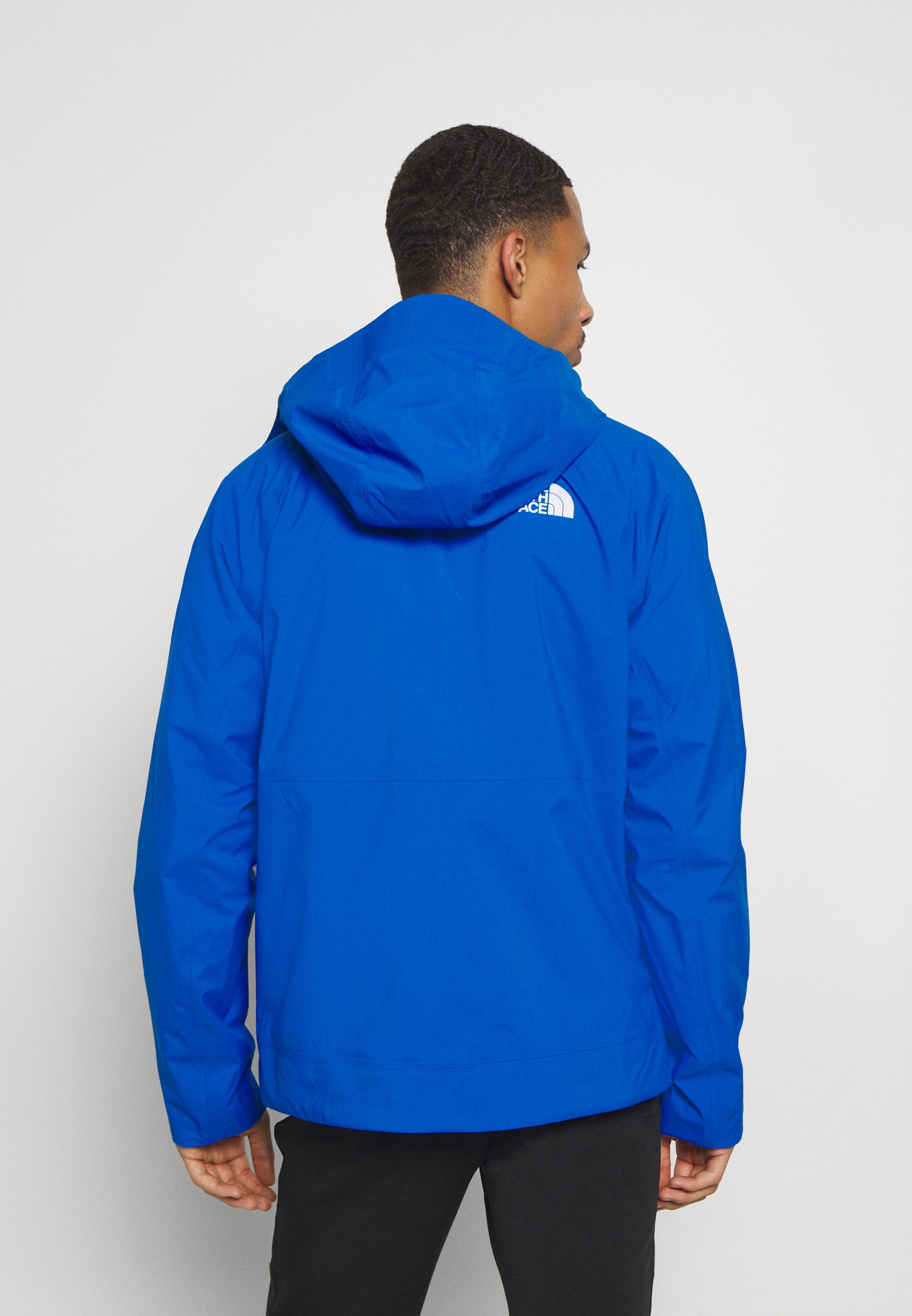 north face blue bomber jacket