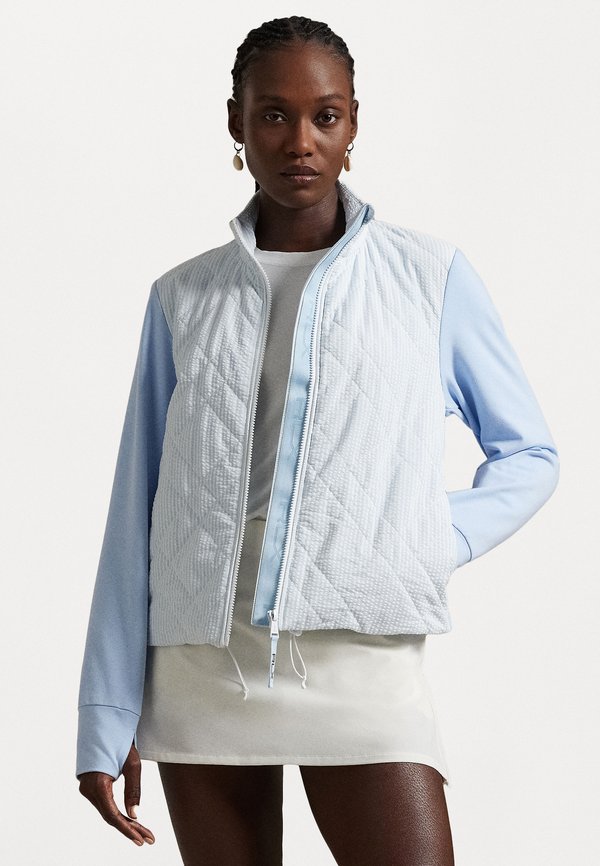 HYBRID QUILTED PANEL ZIP JACKET - Outdoor jacket