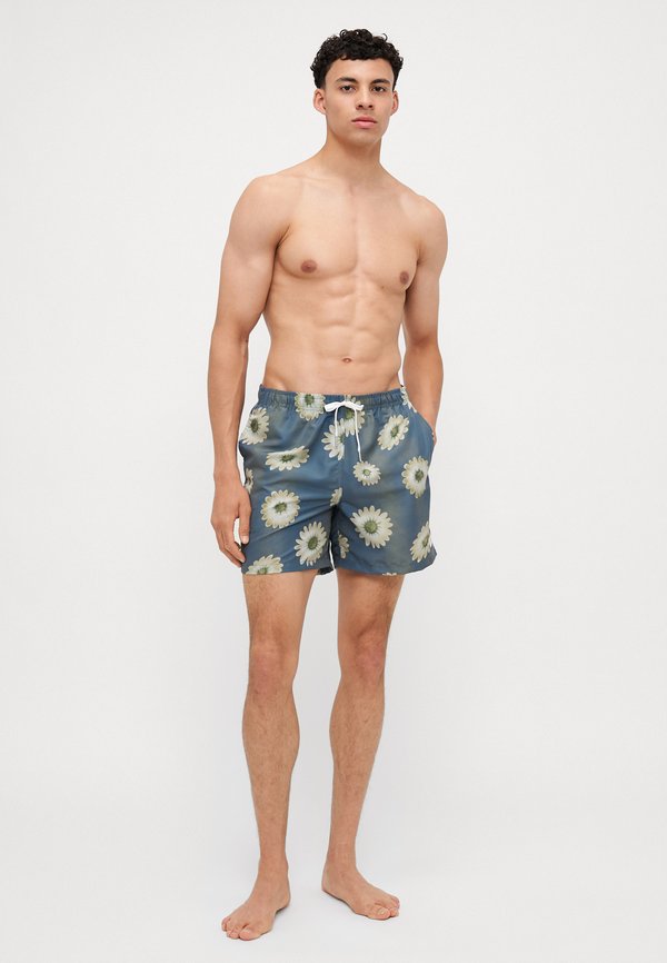 CONCRETE AIR GARDEN  FLORAL PRINTED SWIM TRUNKS - Swimming shorts3