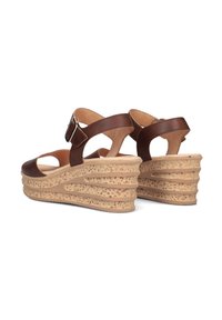 Gabor KEILSANDALETTEN - Sandalen met plateauzool - cuoio peanut