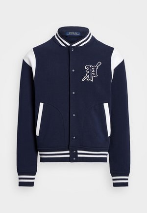 Mikina na zip - dark blue
