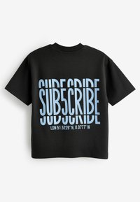 Next 2PK - Trükipildiga T-särk - blue black subscribe