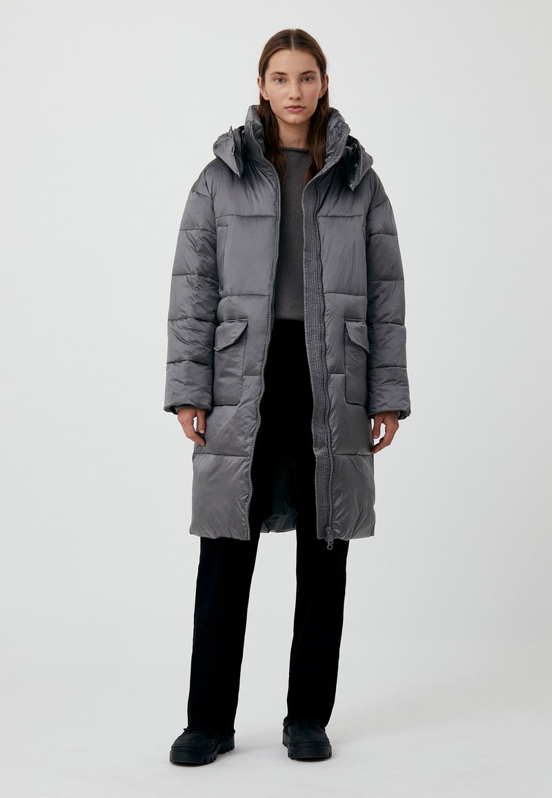 Damen Parkas | Finn Flare Wintermantel grey-blue/grau - LG42907 Damen Parkas | Finn Flare Wintermantel grey-blue/grau - LG42907