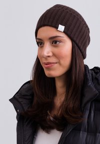 CASH-MERE UNISEX - Mütze - dunkelbraun