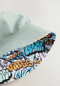 Next REVERSIBLE BUCKET  - Chapeau - skull grafitti print