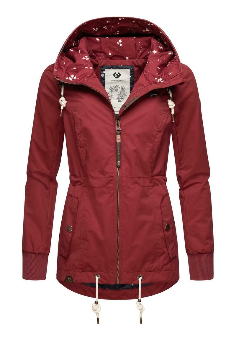 Ragwear DANKA - Parka - wine red