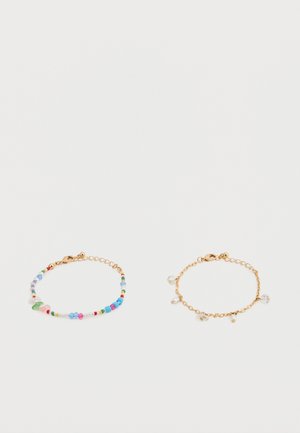 PCBENTE BRACELET 2 PACK - Náramok - gold-coloured