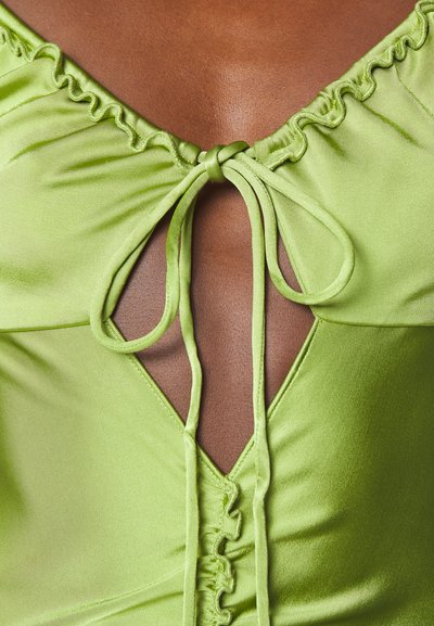 Et Ochs BRIE PURL EDGE DRESS - Φόρεμα από ζέρσεϊ - fern