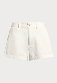 COTTON CHINO SHORT - Shorts - deckwash white