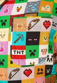 OppoSuits MINECRAFT - PIXEL PERFECT HAWAIIAN - Camisa - multi coloured