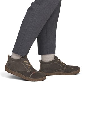Rieker, RIEKER SCHNÜRSTIEFEL 52323 - Snørestøvletter - grey