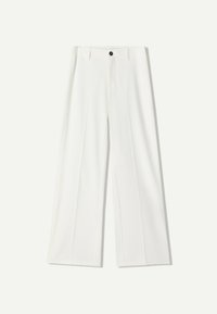 WIDE - Stoffhose - white