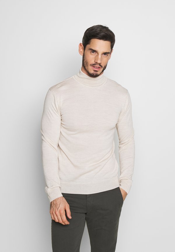 CFKonrad Merino Roll Neck - Jumper - light sand